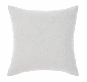 Abigail 45x45cm Filled Cushion White