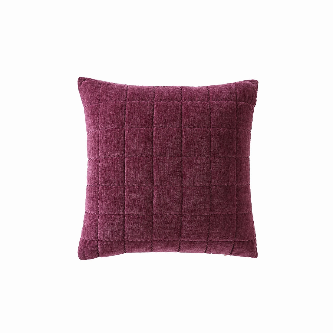 Apollo Plum Square Cushion by Logan and Mason Platinum
