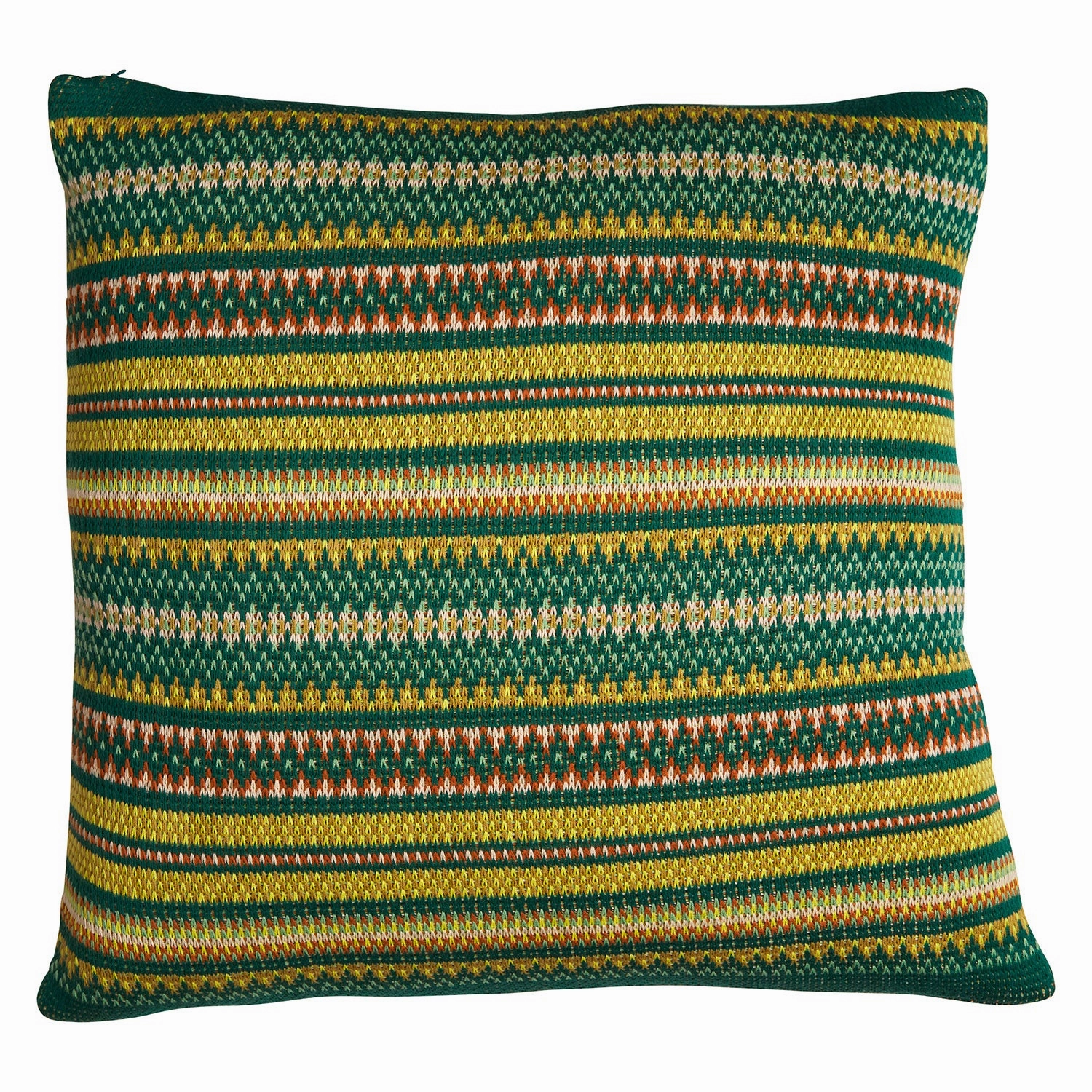 Arlette Knit Cushion - Forest