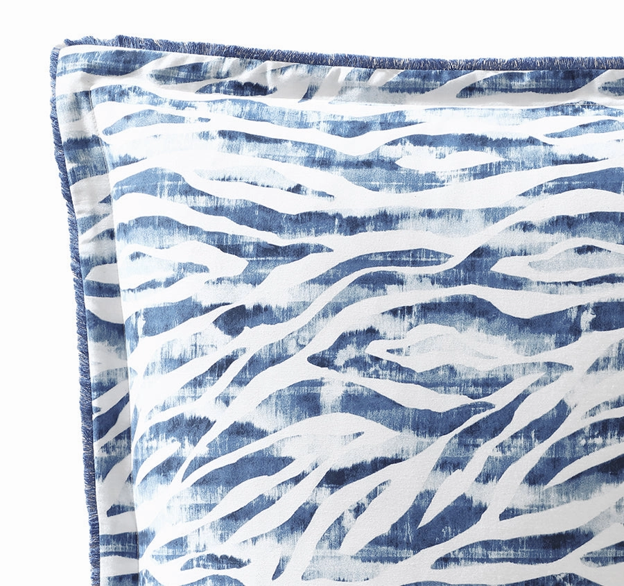 Atherton European Pillowcase Blue