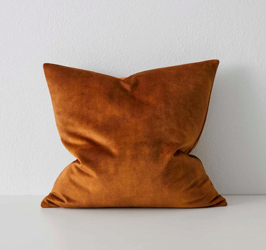 Ava 50x50cm Filled Cushion Ochre