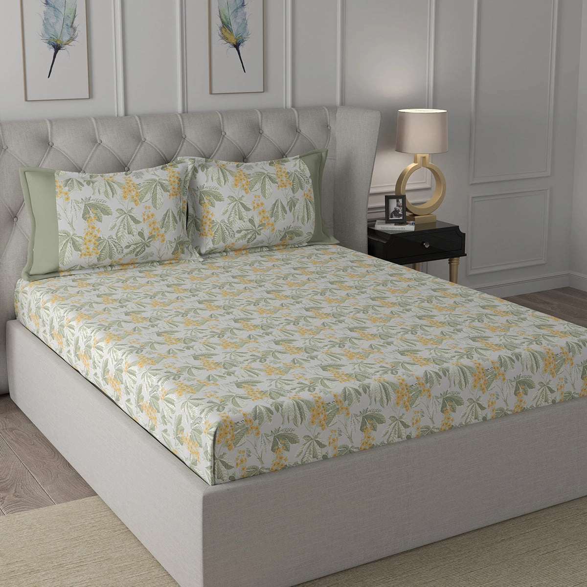 Backyard Patio Farmington Bed Bath Set Yellow