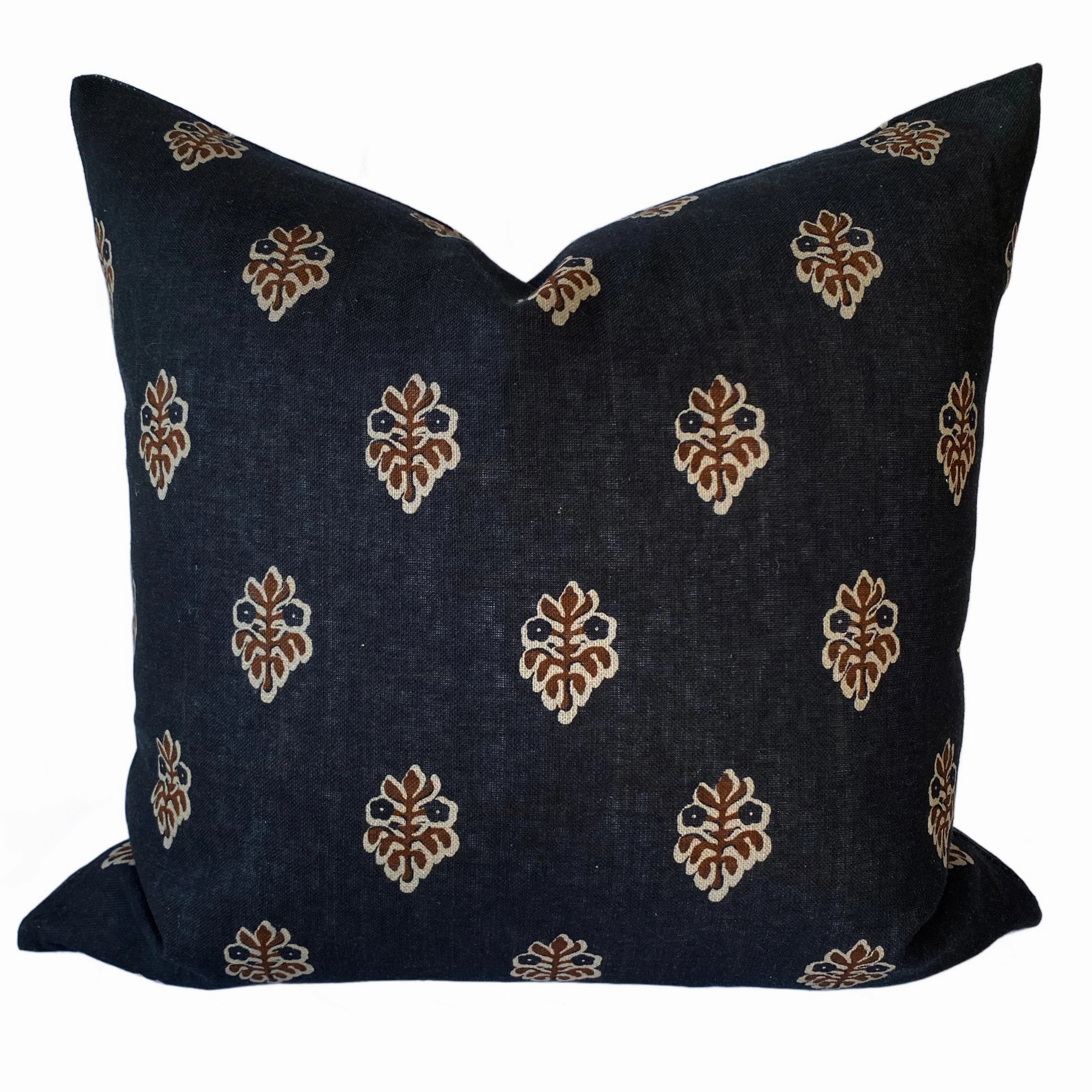 Balmain Black Square Filled Cushion 50 x 50cm by Zaab