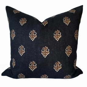 Balmain Black Square Filled Cushion 50 x 50cm by Zaab