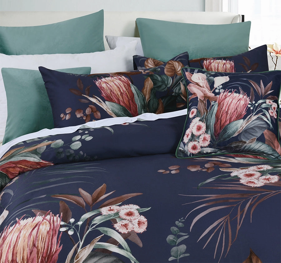 Balwyn 43x43cm Filled Cushion Navy