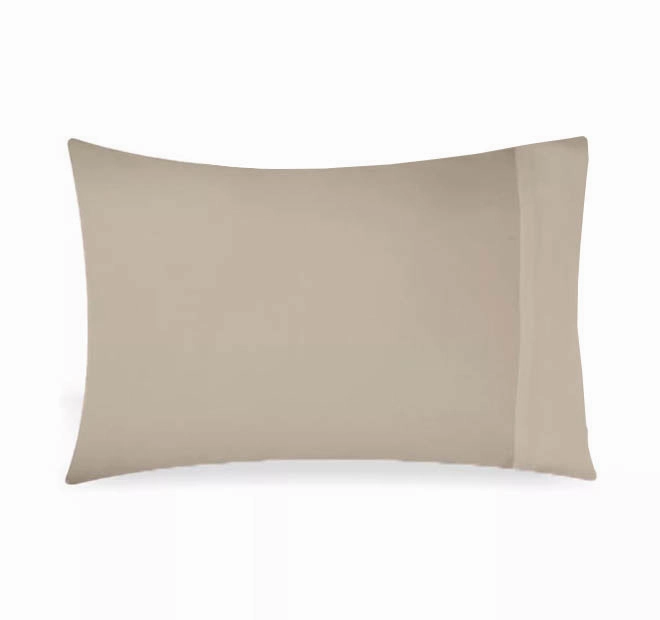 Bamboo Eco 400THC Cotton Queen Pillowcase Stone