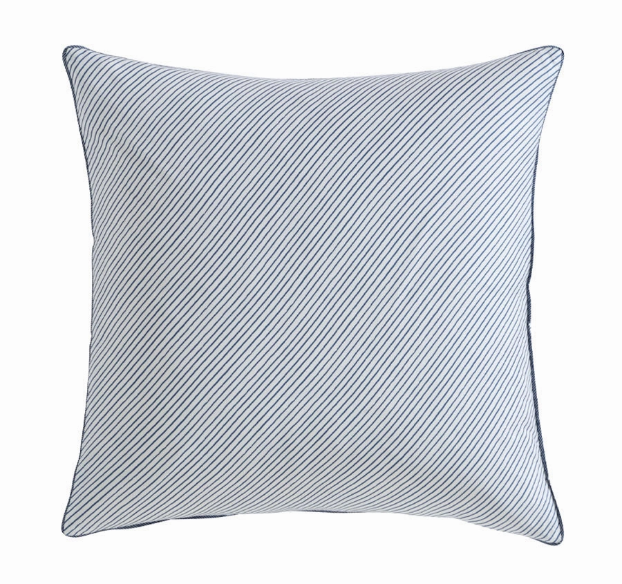 Beach House European Pillowcase Blue