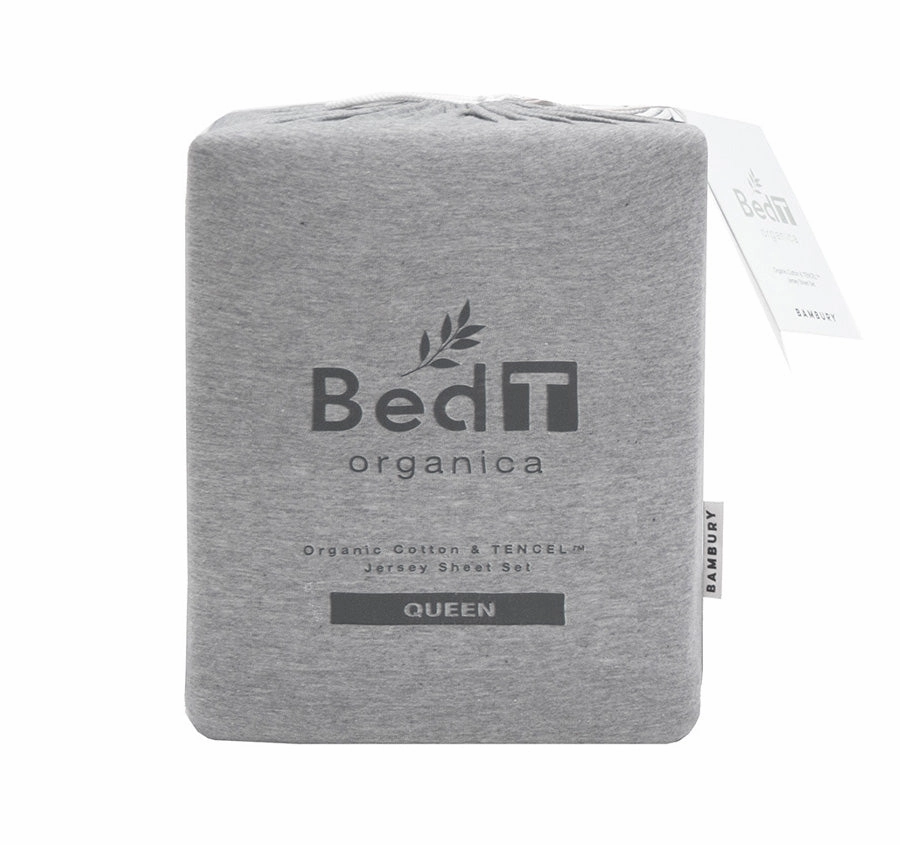Bed T Organica Sheet Set Range Grey