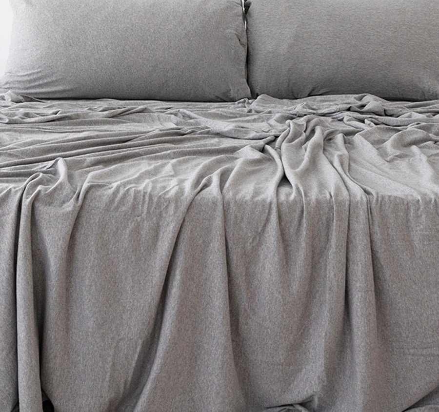 Bed T Organica Sheet Set Range Grey