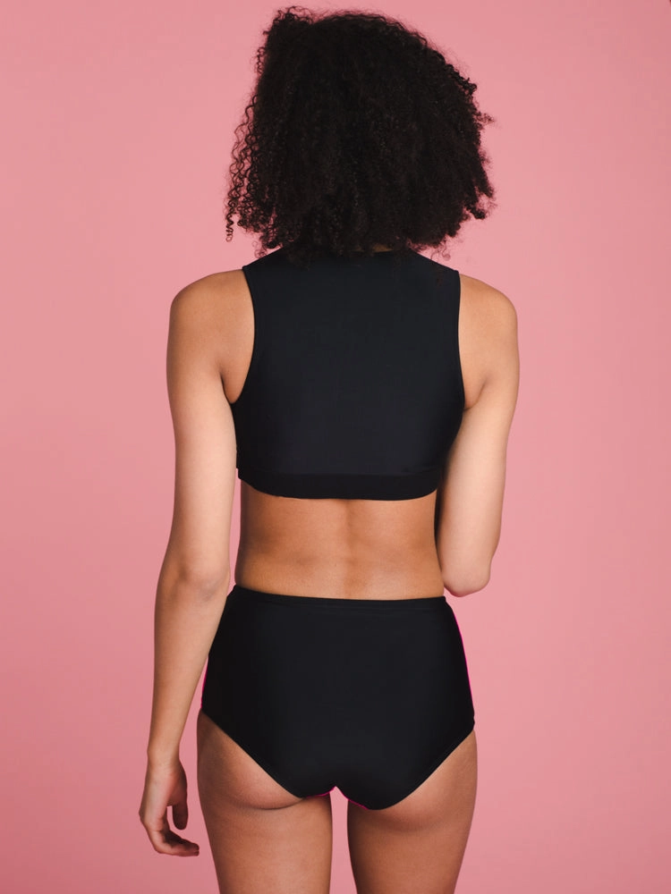 BLOCK PARTY ZIP UP TOP- CLEARANCE