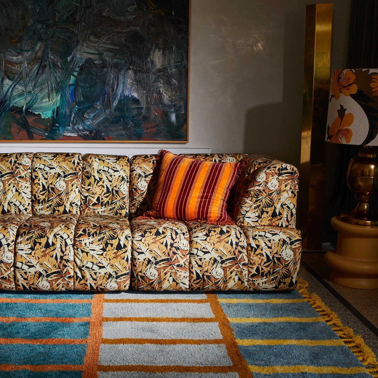 Brigitte Velvet Cushion - Kent