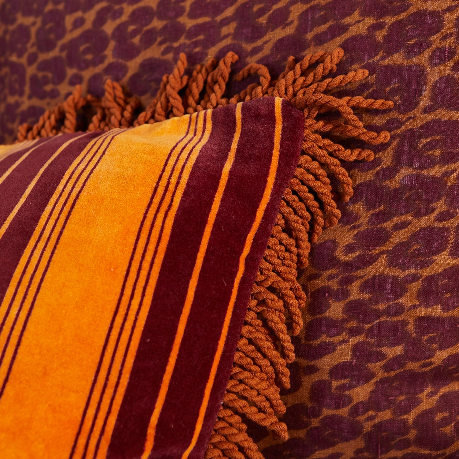 Brigitte Velvet Cushion - Kent