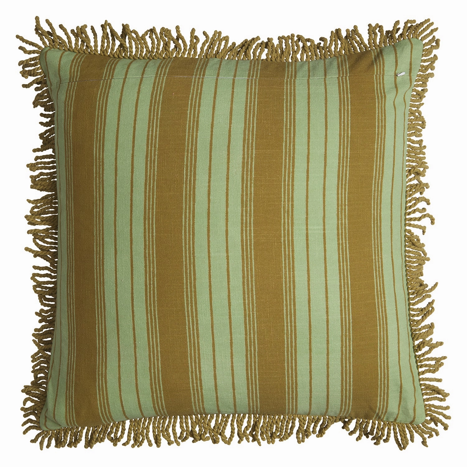 Brigitte Velvet Cushion - Olive