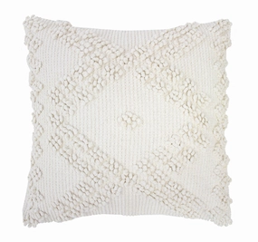 Bronte 50x50cm Filled Cushion Ivory