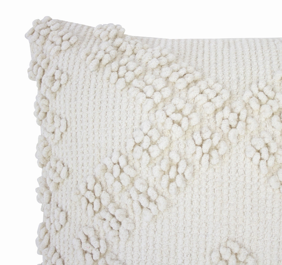 Bronte 50x50cm Filled Cushion Ivory