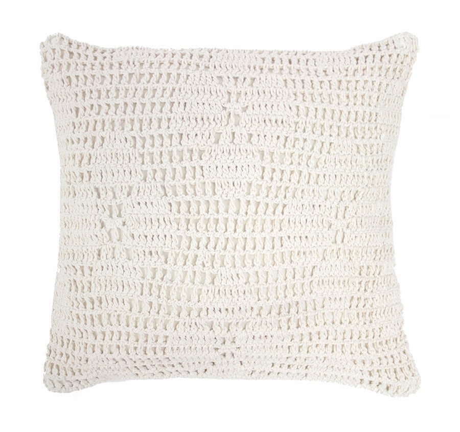 Callista 50x50cm Filled Cushion Ivory