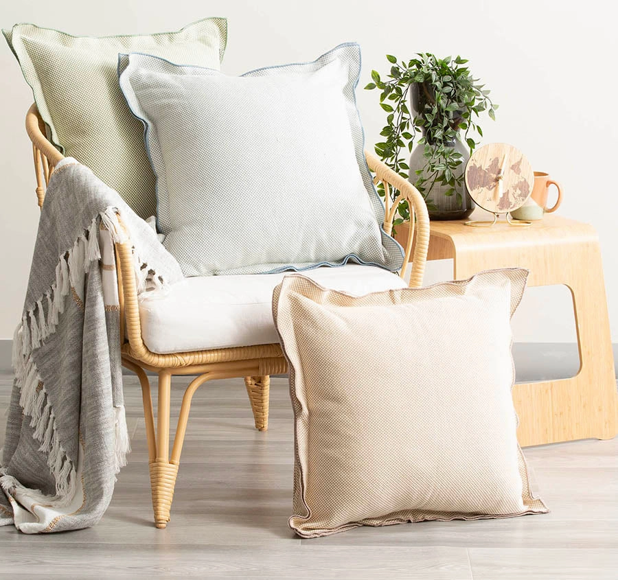 Campbell 50x50cm Filled Cushion Sage