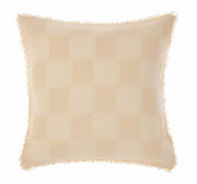 Capri 48x48cm Filled Cushion Pale Peach