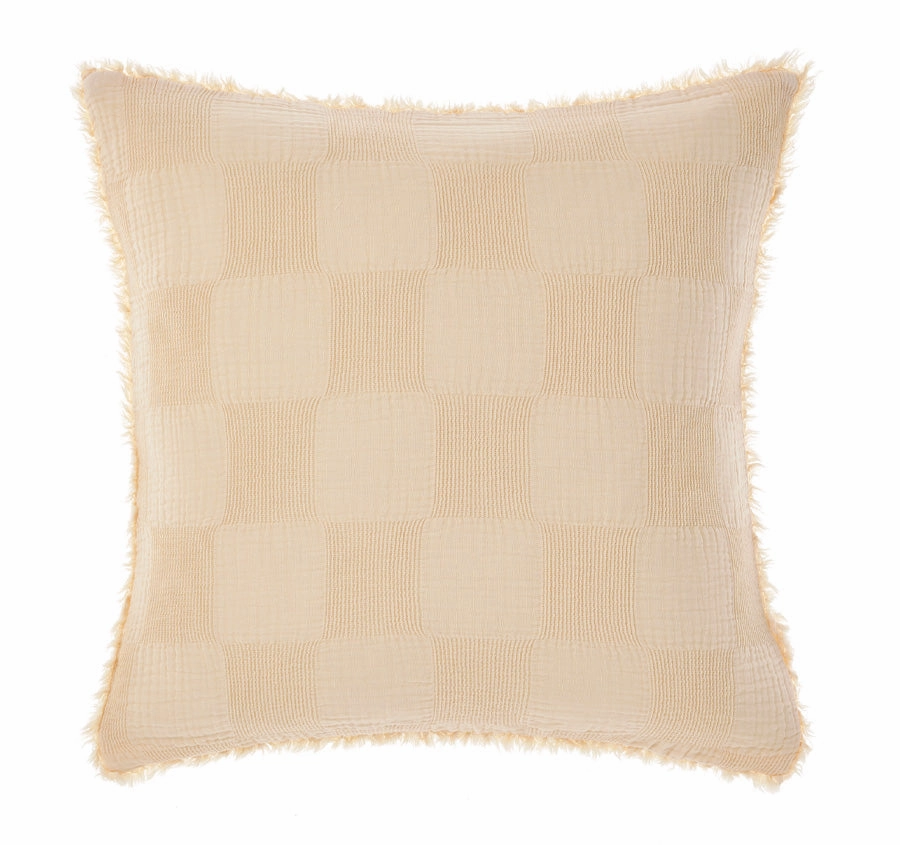 Capri 48x48cm Filled Cushion Pale Peach