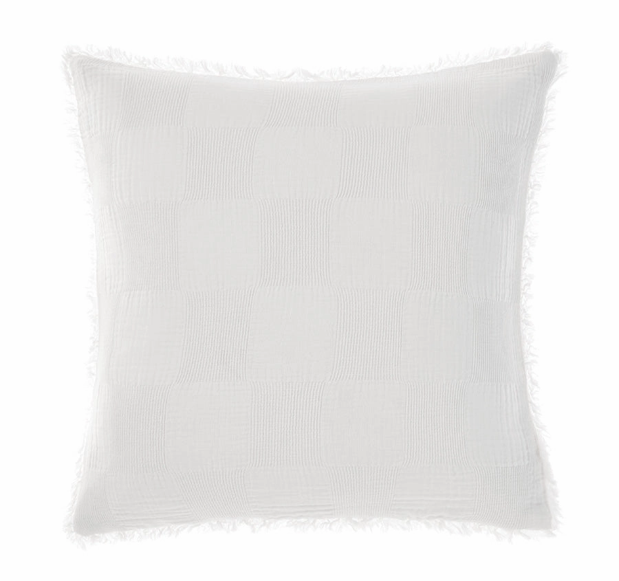 Capri 48x48cm Filled Cushion White