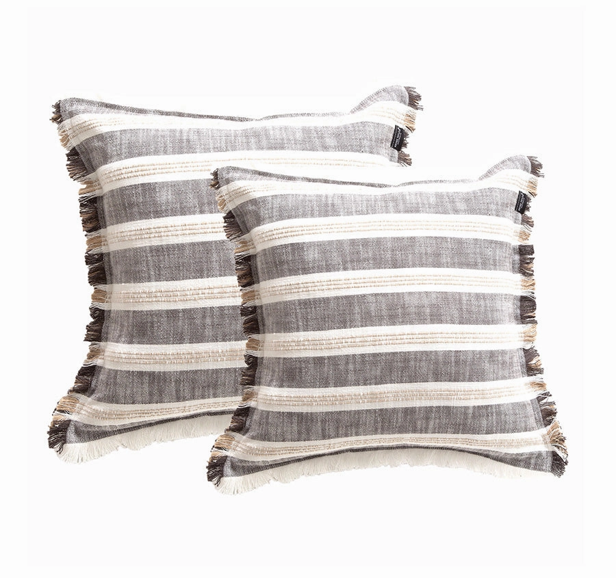 Capri 50x50cm Filled Cushion Onyx