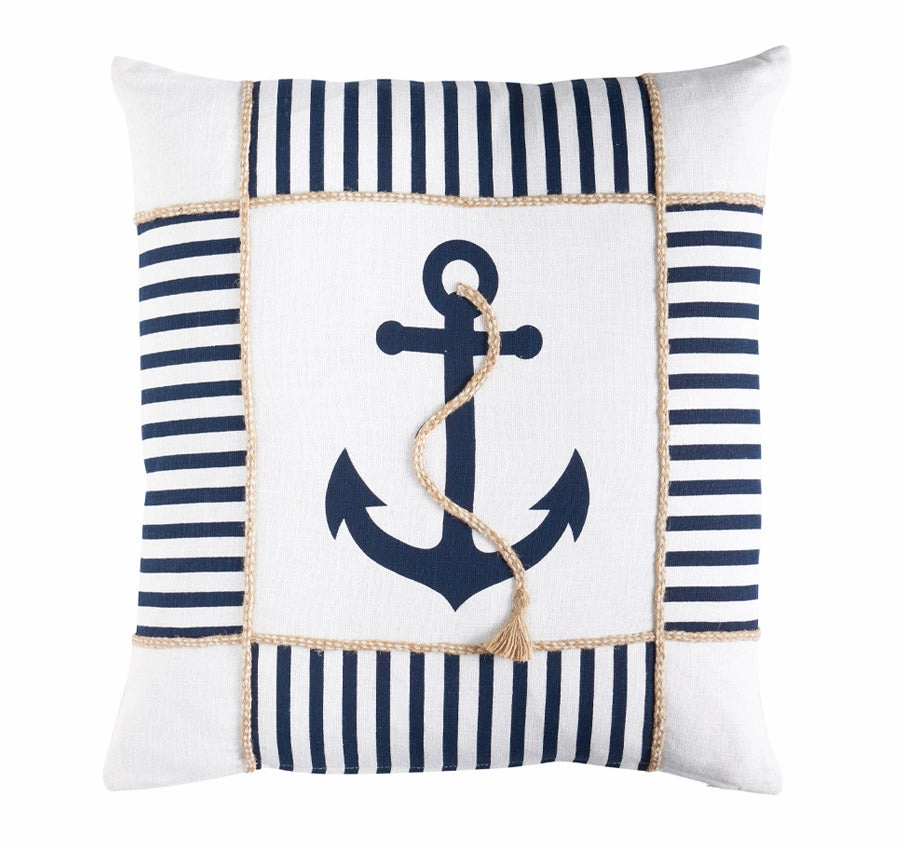 Capri Anchor 50x50cm Filled Cushion Navy