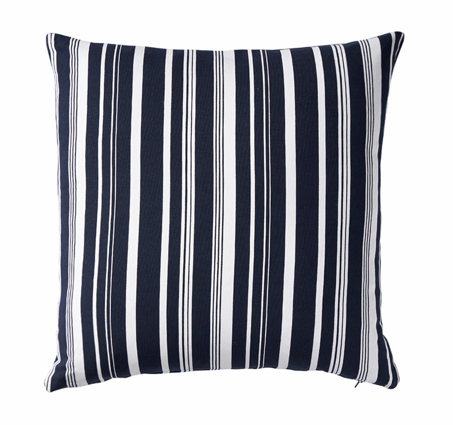 Capri Stripes 50x50cm Filled Cushion Navy
