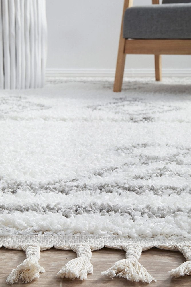 Casablanca Temara Rug (White) by Rug Culture