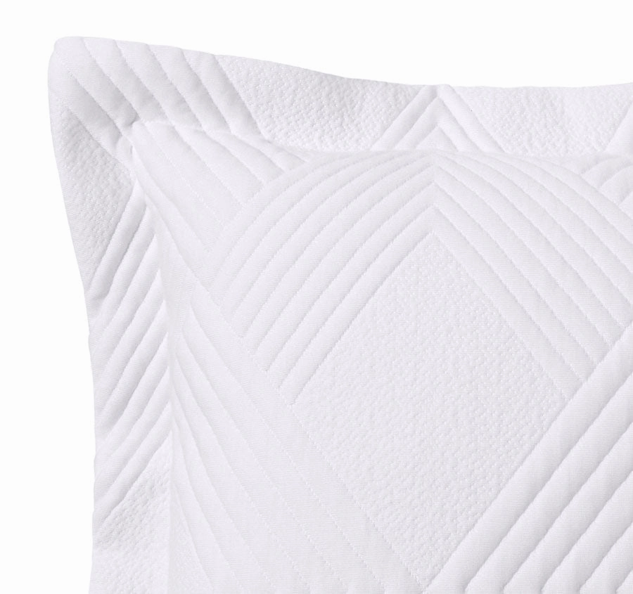 Cassiano 43x43cm Filled Cushion White