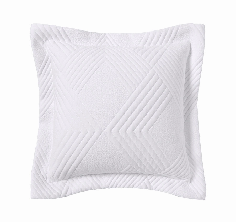 Cassiano 43x43cm Filled Cushion White