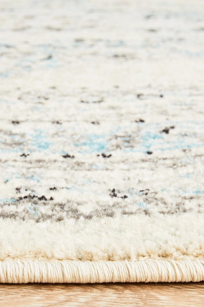 Century 922 Round Rug (White) by Rug Culture