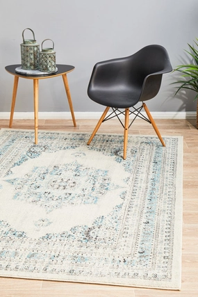 Century 922 Rug (White) by Rug Culture