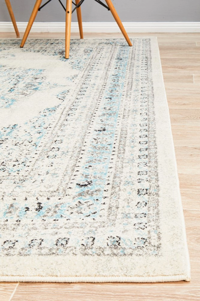 Century 922 Rug (White) by Rug Culture