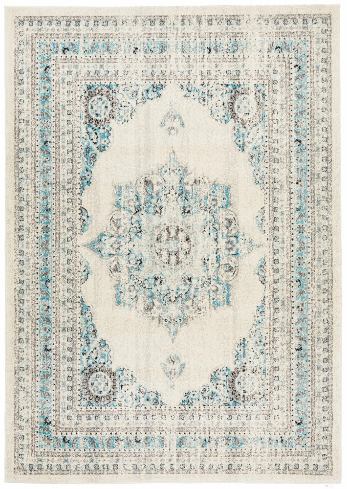 Century 922 Rug (White) by Rug Culture