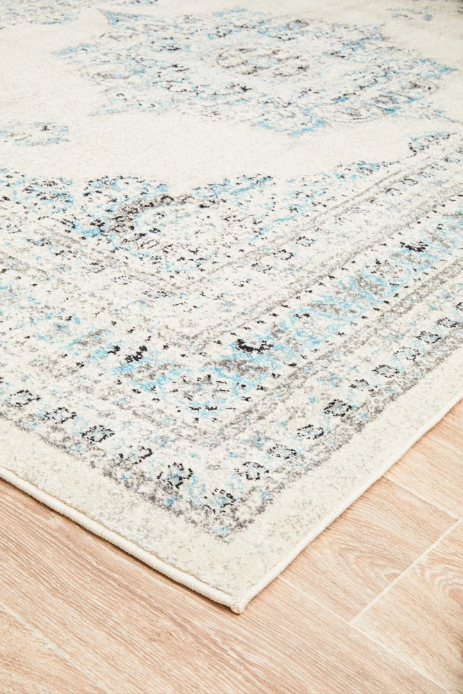 Century 922 Rug (White) by Rug Culture
