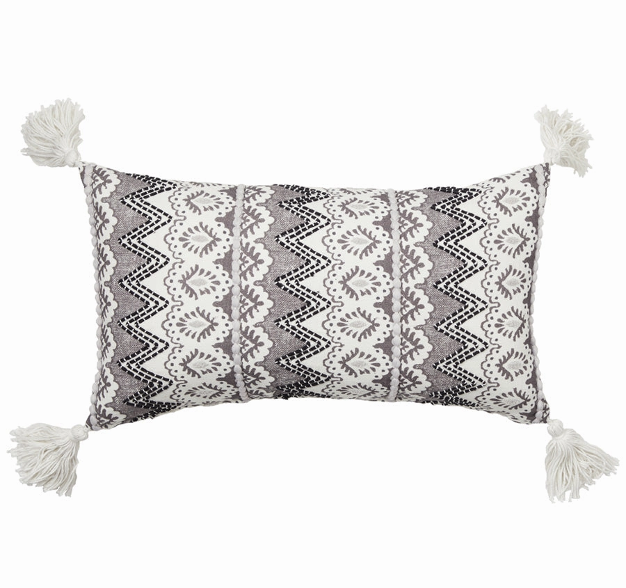 Chelsea 35x60cm Filled Cushion Charcoal