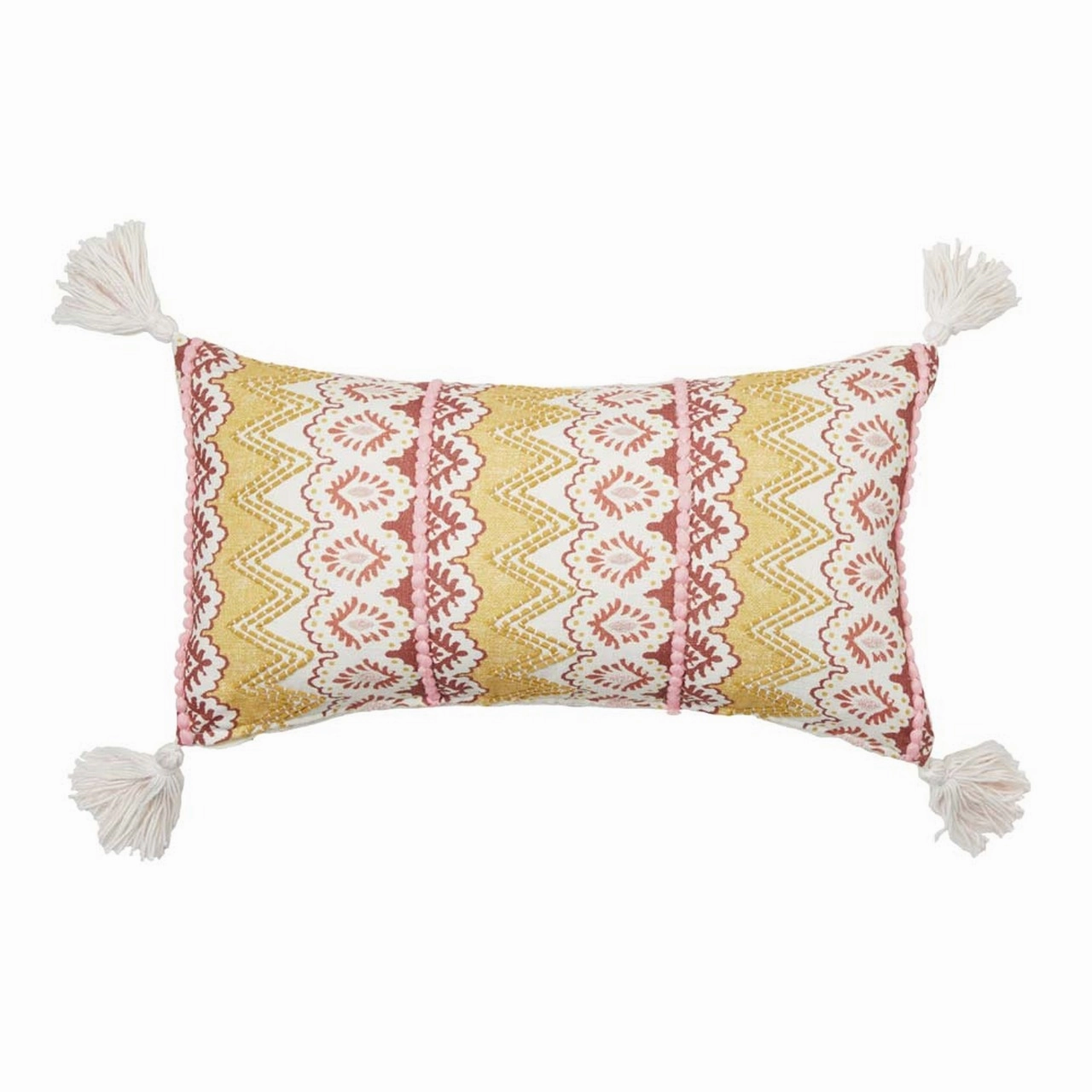 Chelsea Ochre Cushion 35 x 60cm by Logan and Mason