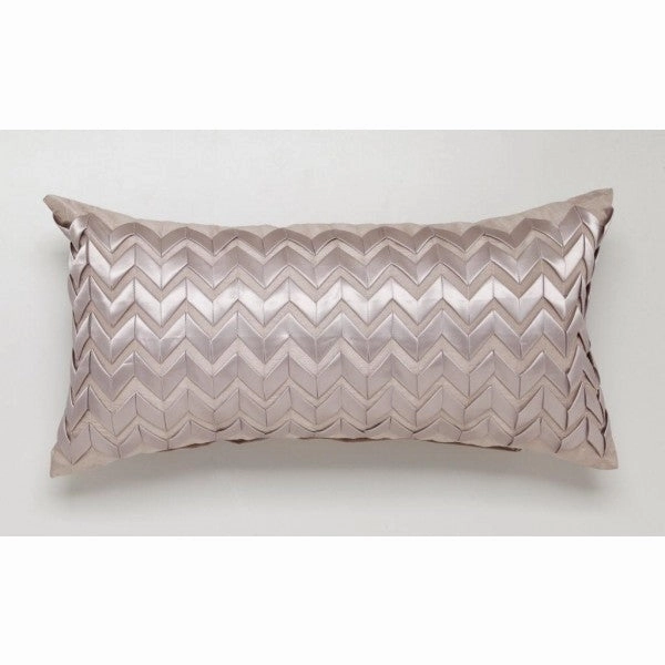 Chevron LATTE  Long Filled Cushion 30 x 60cm by Logan and Mason