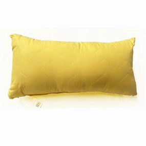 Chevron Yellow long filled Cushion By Bianca