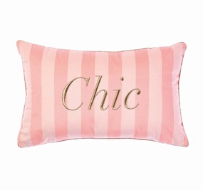 Chic 35x55cm Filled Cushion Orange