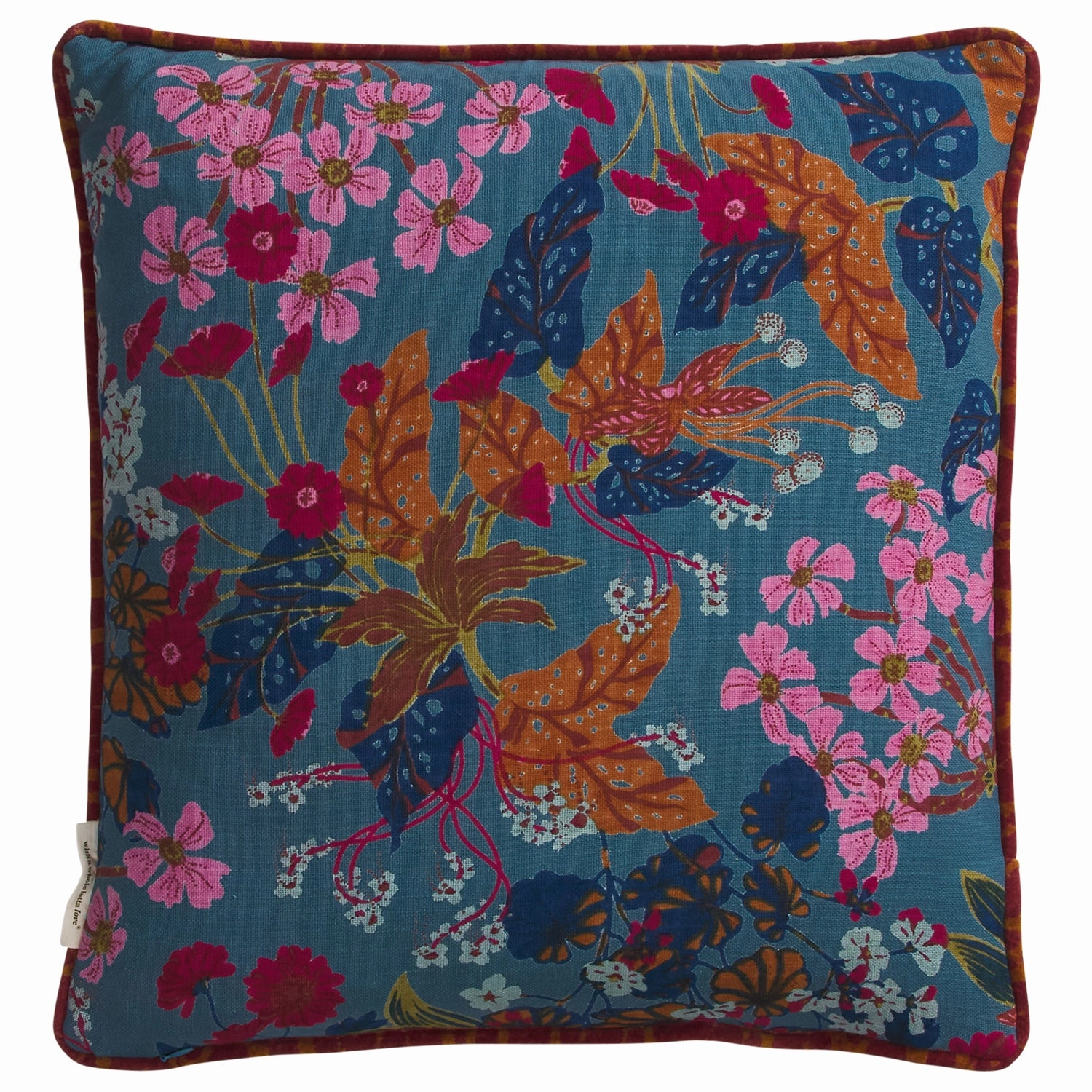 Claire Reversible Cushion - Mustard