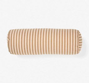 Classic Stripe 15x40cm Bolster Nutmeg