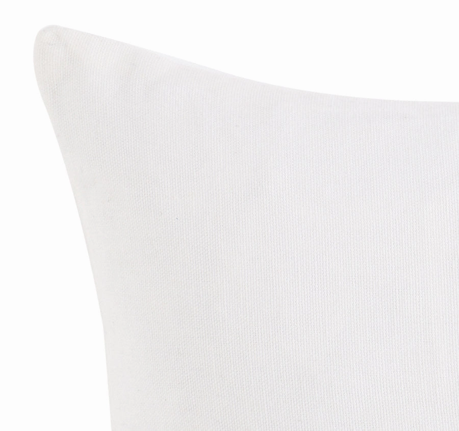 Coco Palm Blanc 30x50cm Filled Cushion White