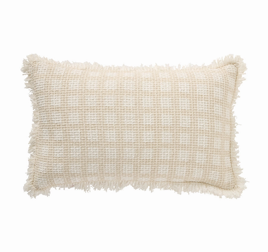 Coco Tweed 30x50cm Filled Cushion Sand