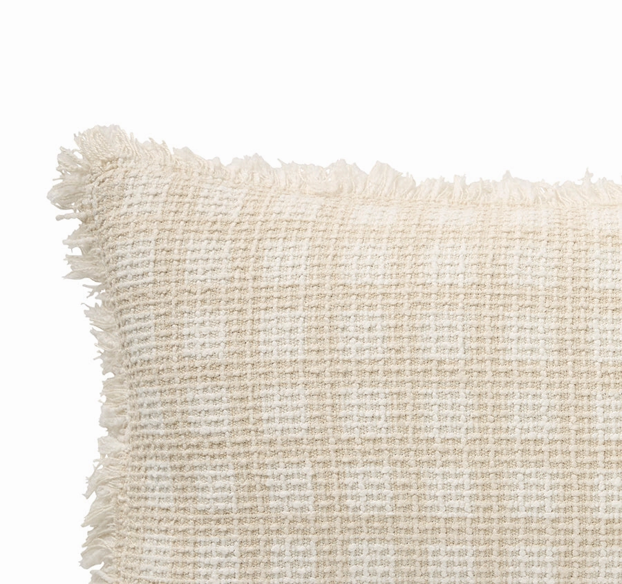 Coco Tweed 30x50cm Filled Cushion Sand