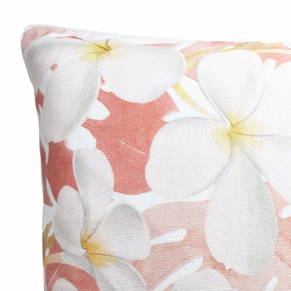Cocoon Frangipani Blush Outdoor Cushion 50 x 50cm by Zaab