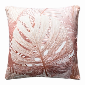 Cocoon Leaf Blush Outdoor Cushion 50 x 50cm by Zaab