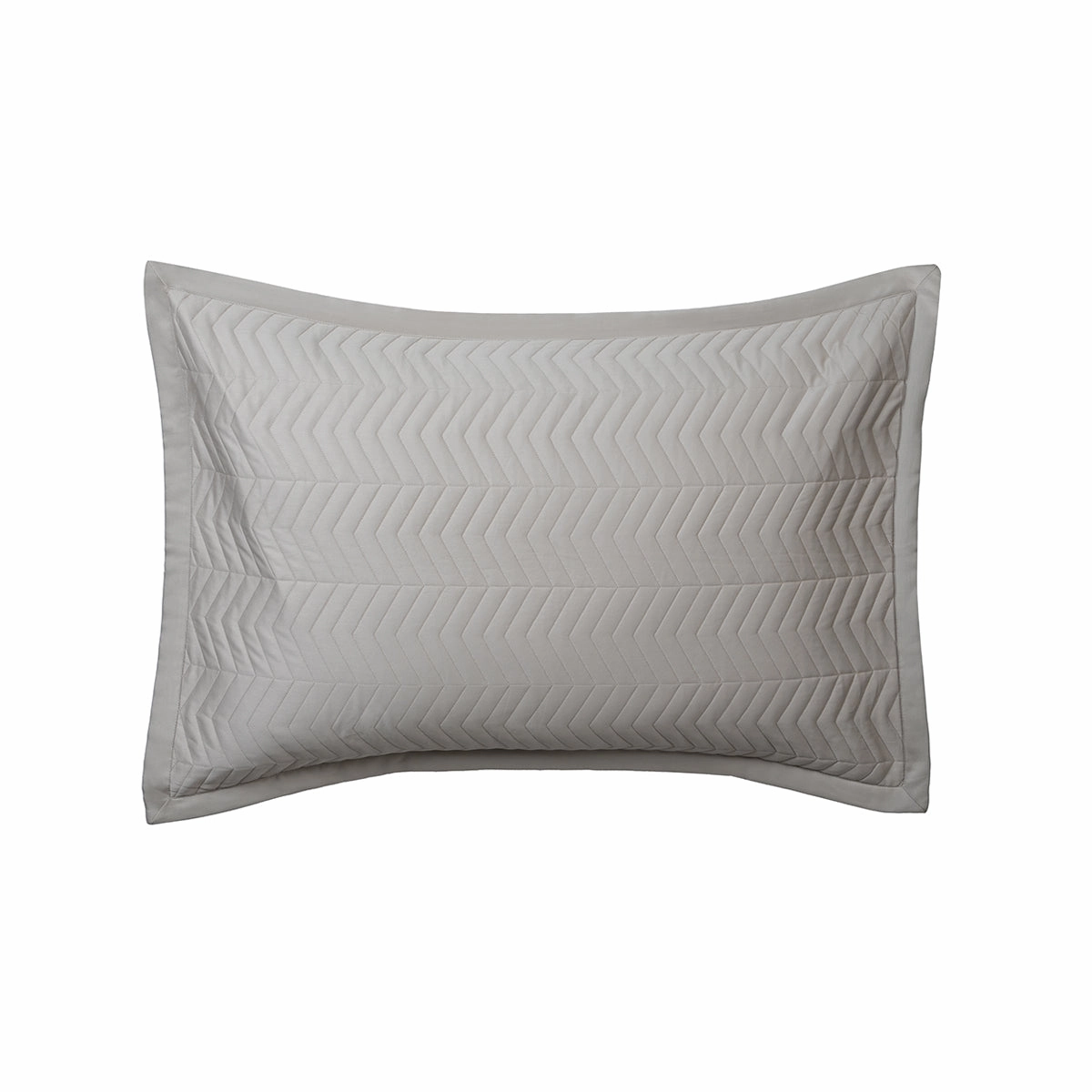 Colorart Penelope Quilted Pillow Sham Set of 2 Sandshell