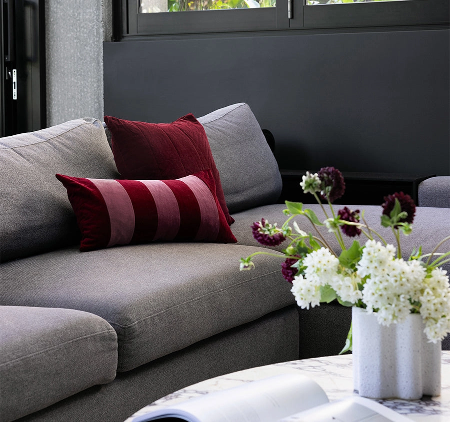 Cooper 30x60cm Filled Cushion Berry