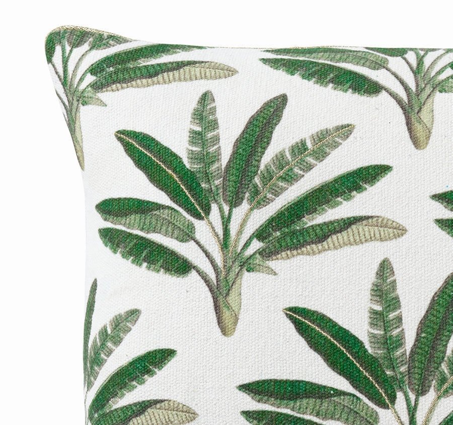 Copacabana Palms 50x50cm Filled Cushion Green